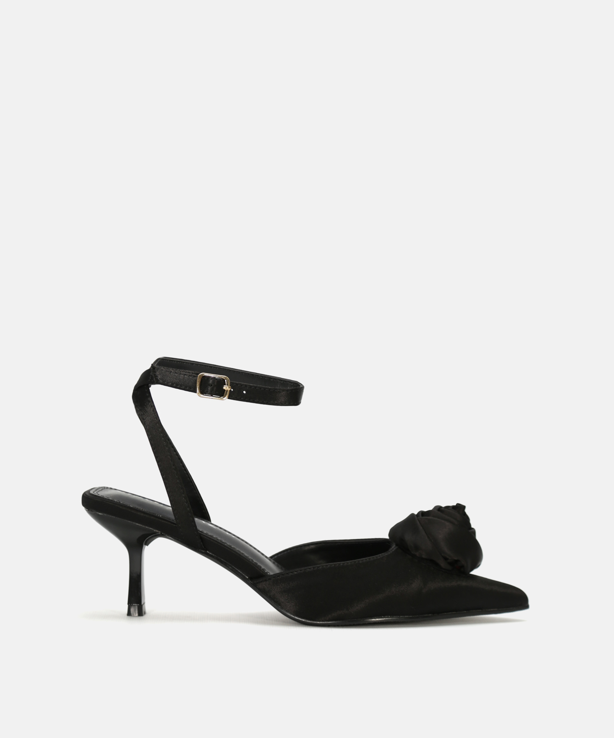 Sapato salto fino flor image number null